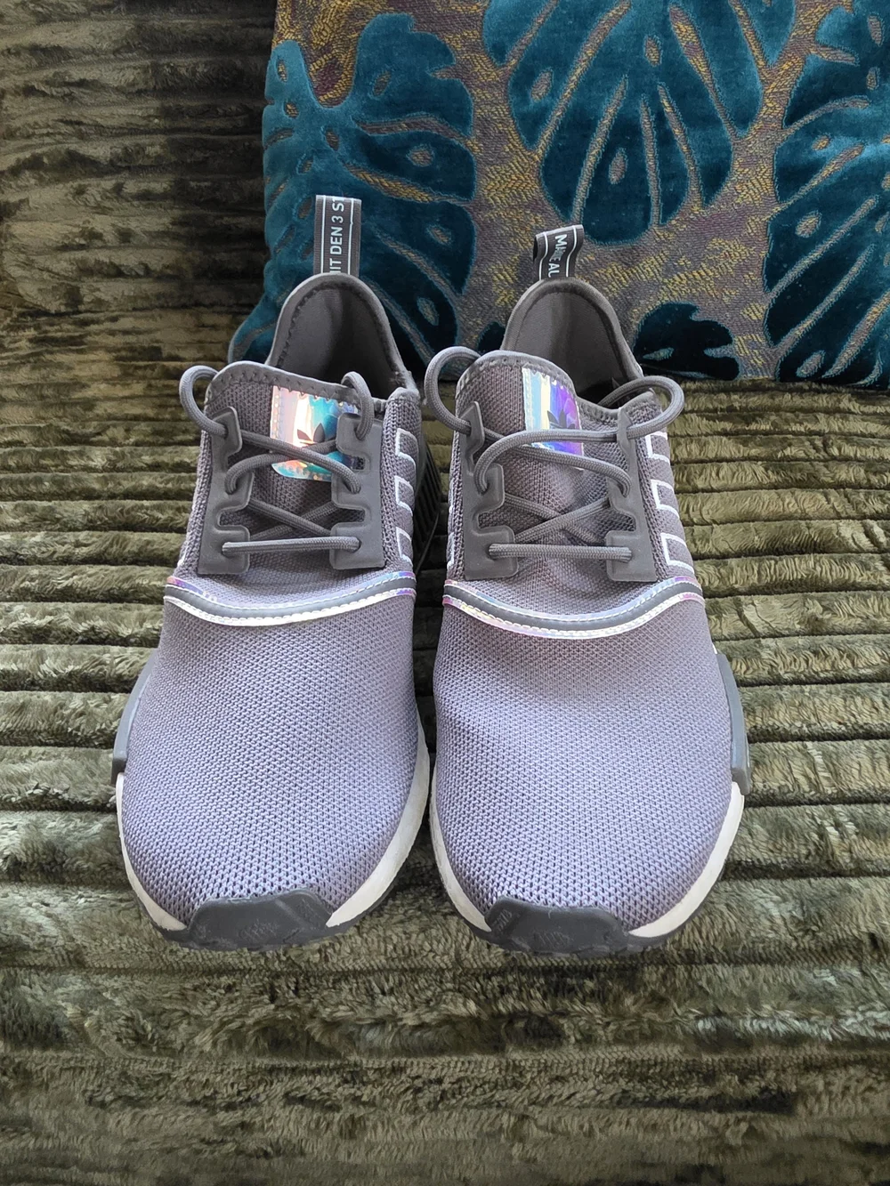 Adidas NMD_R1 Gray Iridescent Sneakers Women’s Size 7.5